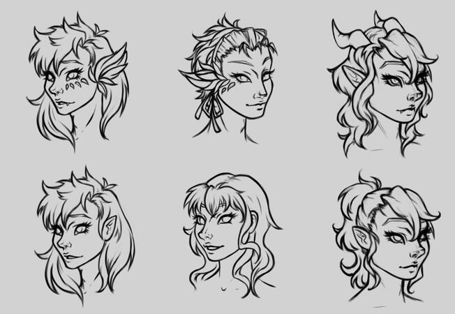 OC dump sketches